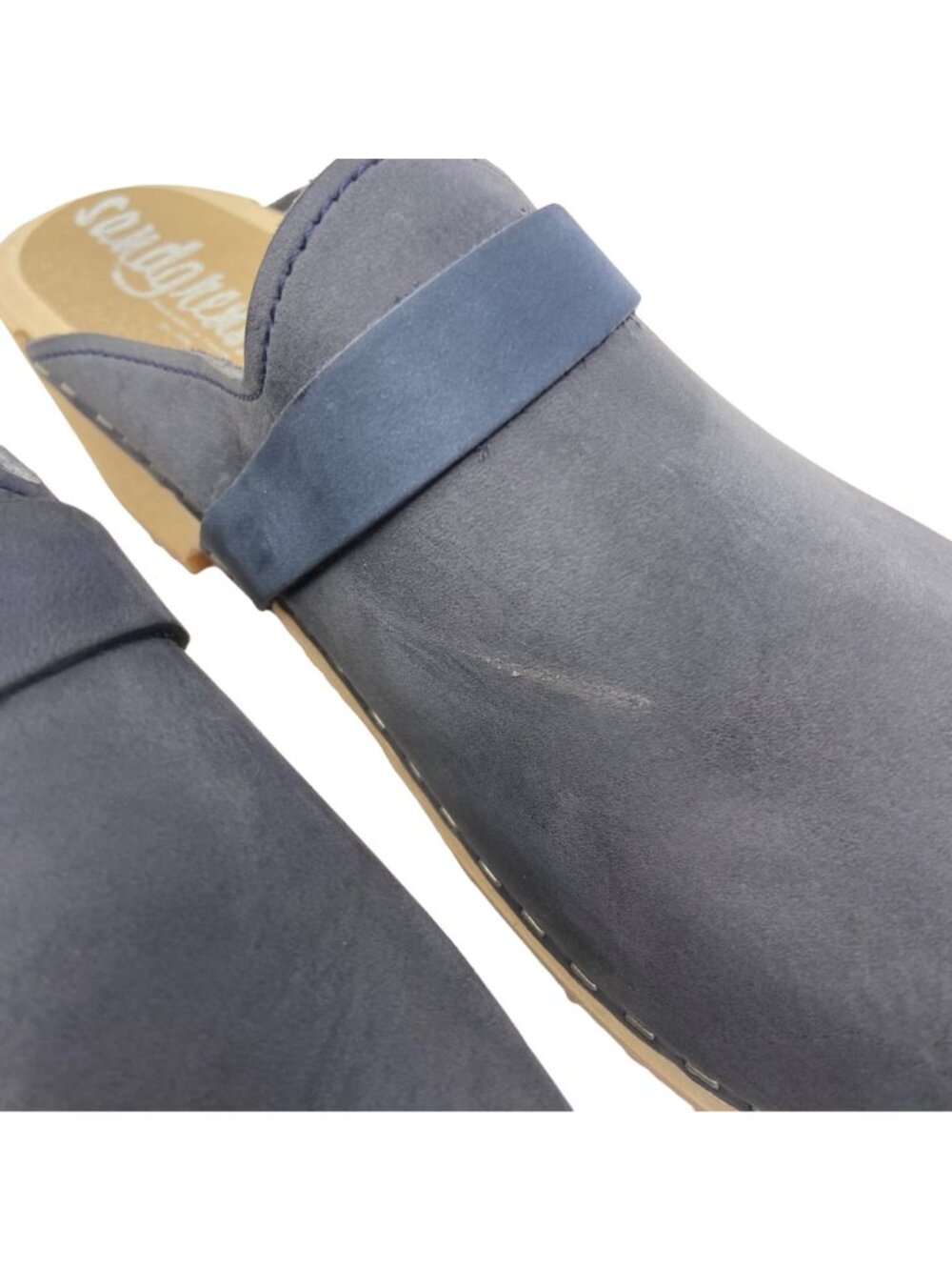 Sandgrens Tokyo Nubuck Leather Clog Size 40 NWOT - Picture 9 of 10